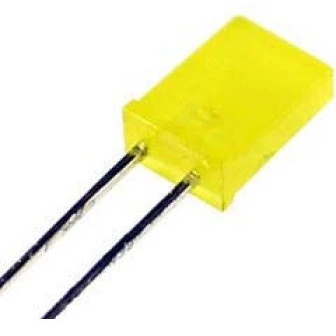 خرید و قیمت LED تخت زرد 5*2 میل - بسته 10 تایی | ترب