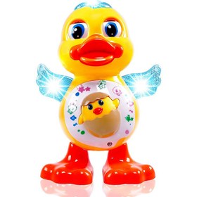 تصویر جوجه اردک موزیکال چراغدار ا unlimited fun all in one dancing duck unlimited fun all in one dancing duck