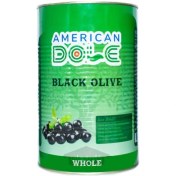 تصویر زیتون سیاه کامل ترکی آمریکن دال 4300 گرم AMERICAN DOLE ا AMERICAN DOLE black olive whole 4300 g AMERICAN DOLE black olive whole 4300 g