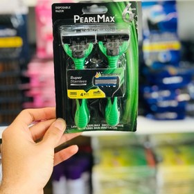 تصویر ژیلت 6 تیغ پیرل مکس بسته 4تایی - زنانه pearl max rezor