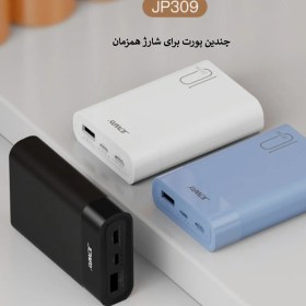 تصویر پاوربانک جووی مدل jp-309 ظرفیت 10000mah wireless joway power bank 10000 jp309