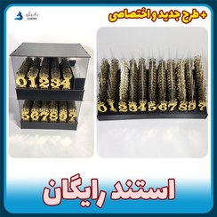 تصویر تاپر عدد شمع دار 