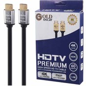 تصویر کابل Gold Oscar HDMI V2.0 4K 1.5m 