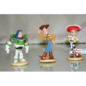 تصویر عروسک سه تایی وودی و باز و جسی - Woody And Buzz And Jessie 
