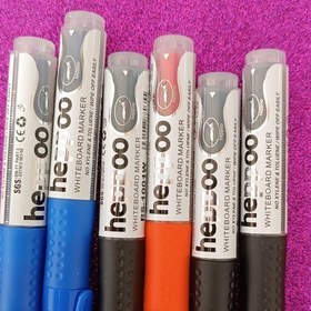 تصویر ماژیک وایت برد نوک گرد شارژی هیپو 