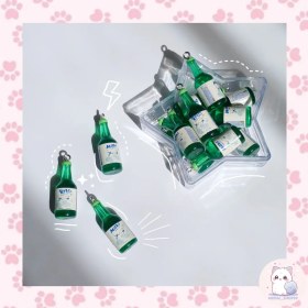 تصویر پلاک بطری مدل سوجو - آب گوجه 