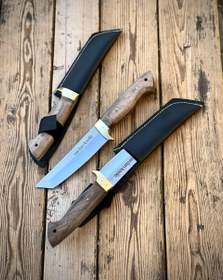 تصویر چاقو شکاری آهن بر Iron-barred hunting knife