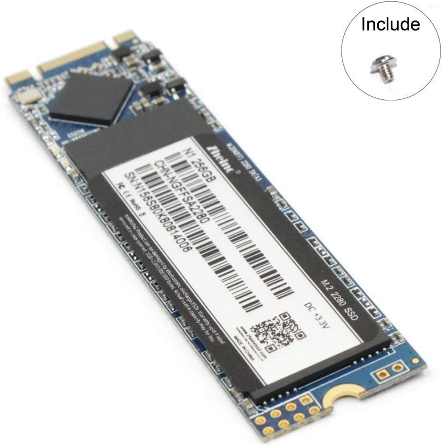 خرید و قیمت Zheino M.2 SSD 2280 256 GB NGFF SATA داخلی 3D ناند