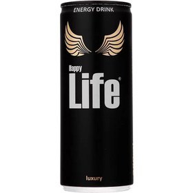 تصویر انرژی زا هپی لایف 250 میل - باکس 24 عددی Happy Life Energy drink 250 ml - box of 24 pieces