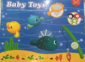 تصویر ست اسباب بازی حمام baby toys 