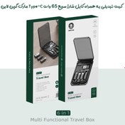 تصویر جعبه مسافرتی چند منظوره 6 در 1 گرین لاین مدل GN6MFCBOXBK ا 6 in 1 Multi Functional Travel Box Green Lion (GN6MFCBOXBK) 6 in 1 Multi Functional Travel Box Green Lion (GN6MFCBOXBK)