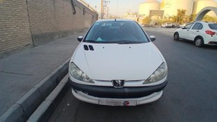 تصویر پژو 206 صندوقدار مدل 1396 ا V8 V8
