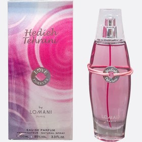 تصویر ادو پرفیوم لومانی مدل هدیه تهرانی صورتی زنانه فرانسوی lomani hedieh tehrani Eau De Parfum