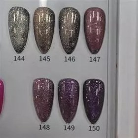 تصویر لاک ژل آیس ناخن 15 میل کد 144 تا 150 اوتی لوکس OTTIE lux ژلیش OTTIE LUX