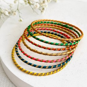 تصویر النگو نخ پیچی هندی 