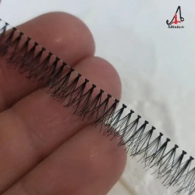 تصویر مژه ریسه ای سایز 10 کاشت مژه 1 عددی Eyelash Reyli