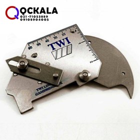 تصویر گیج جوش کمبریج گیج CAMBRIGE GAUGE TWI 