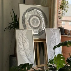 تصویر تابلو ونیکاد و دو پر 