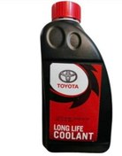 تصویر ضد یخ و آب رادیاتور تویوتا برند اصلی تویوتا جنیون گالن 1 لیتری جنیون پارت