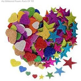 تصویر فوم اکلیلی رنگی A4 چسب دار 