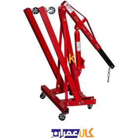 تصویر جک موتور درآر ۲ تن جت لیفت تاشو 