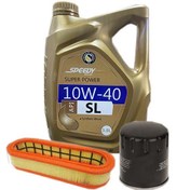 تصویر روغن موتور خودرو اسپیدی 10W-40 SL حجم ۳.۵ لیتر 