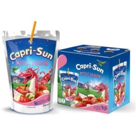 تصویر کپری‌سان میستیک دراگون نوشیدنی میوه‌ای 200 میلی‌لیتر بسته 20 عددی Capri-Sun Mystic Dragon Fruit Drink 200 ml Pack of 20