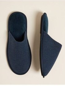 تصویر دمپایی خانگی آبی مردانه FRESHFEET Marks &amp; Spencer Marks &amp; Spencer 