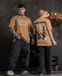 تصویر تیشرت چاپی ABL طرح مچینست پشت طرح دار طرح Be your self 