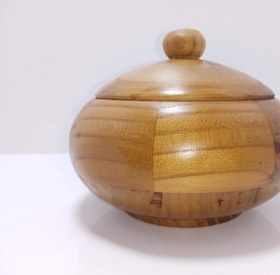 تصویر قندان چوبی 