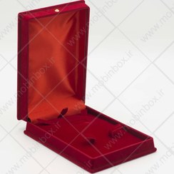 تصویر جعبه نیم ست جیر جواهر مدل فلوکی 