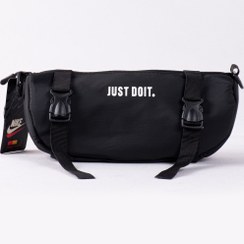 تصویر کیف دوشی دو قفل نایک 