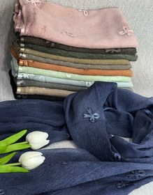 تصویر شال حریر پاپیون کد ۵۰۰۱ 