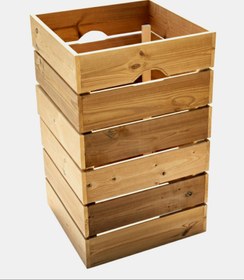 تصویر گلدان چوبی ترموود ترموگل 