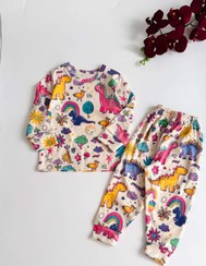 تصویر ست راحتی داینو و خرسی - سایز۵۰ / 