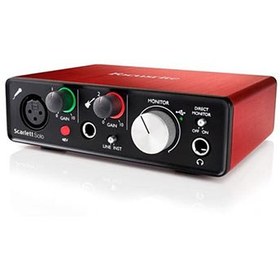 تصویر کارت صدا فوکوسرایت Focusrite scarlett solo 2nd gen Sound card Focusrite scarlett solo 2nd gen