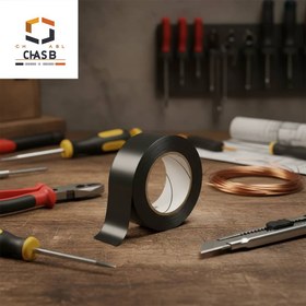 تصویر چسب برق مشکی BLACK PVC ELECTRICAL INSULATION TAPE 