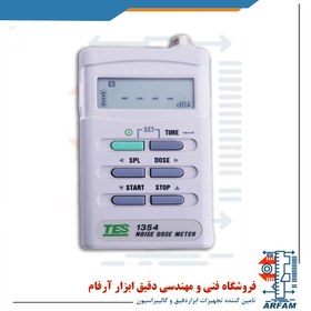 تصویر نویز دوزیمتر صدا تی ای اس مدل TES-1354 TES-1354 noise doze meter