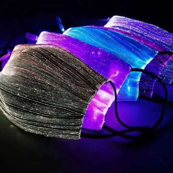 خرید و قیمت ماسک نوری LED با نور RGB | ترب