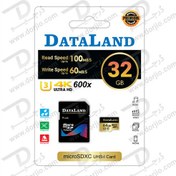 تصویر کارت حافظه Micro SD 32GB Class 10 U3 مارک DataLand 