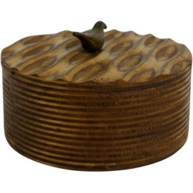 تصویر قندان چوبی با چوب راش و رنگ ضدآب گیاهی 