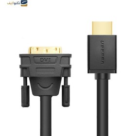 تصویر کابل تبدیل HDMI به DVI یوگرین 2 متری Ugreen HD106 10135 ا Ugreen HDMI Male to DVI Male Converter Cable 2M HD106-10135 Ugreen HDMI Male to DVI Male Converter Cable 2M HD106-10135