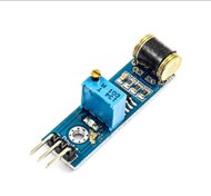 تصویر ماژول سنسور لرزش 801S (برد آبی) 3 پین 
