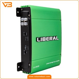 تصویر آمپلی فایر لیبرال مدل Li-3410 Liberal Li-3410 Car Amplifier