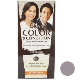 تصویر کیت رنگ مو بیگن سری Color and Condition شماره 9-1 حجم 180 میلی‌لیتر رنگ خاکستری دودی 