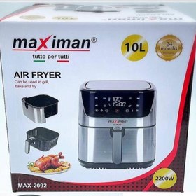 تصویر سرخکن ۱۰ لیتری ماکسیمان مدل MAX_2092 Air Fryer MAXIMAN MAX_2092