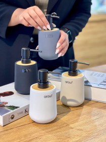 تصویر جامایع پمپی Arow جا مایع پمپی - طوسی 