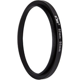 تصویر آداپتور افزایشی فیلتر کی وی مدل 52mm-55mm 