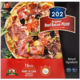 تصویر 202 پیتزا بیکن 