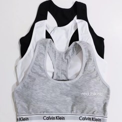 تصویر ست نیم تنه و شورت نخی کلوین برند مرلین Marilyn 